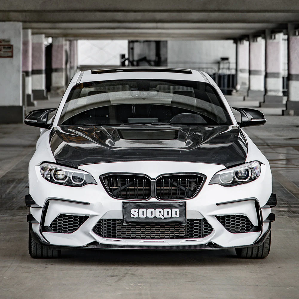 Canards SOOQOO Carbon | passend für BMW M2 inkl. Competition/CS (F22/F87) | Aulitzky Tuning