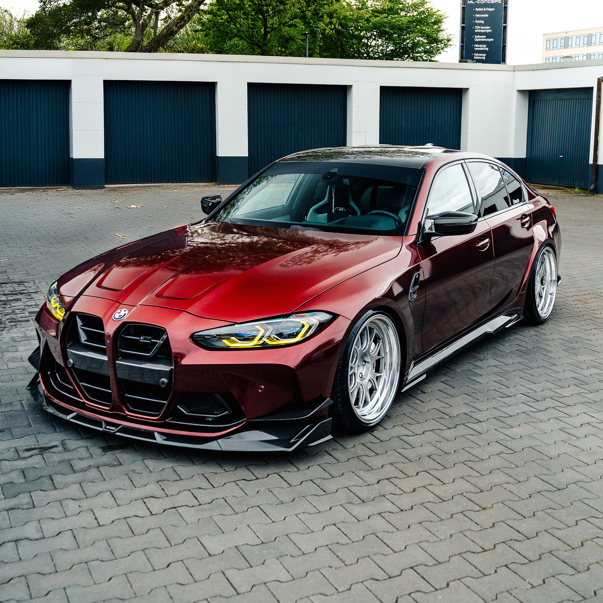 Frontspoiler SOOQOO Carbon | passend für BMW M3/M4 inkl. Competition (G80/G81/G82/G83) | Aulitzky Tuning