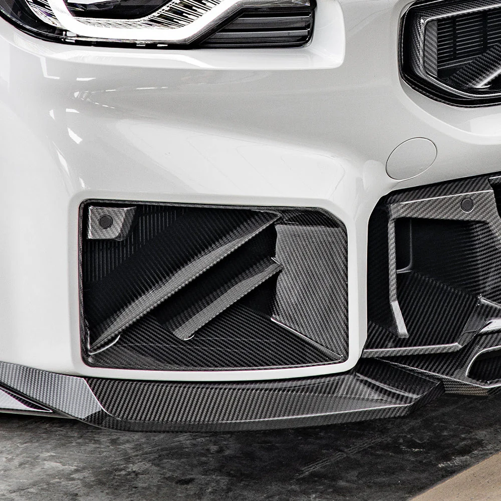 Fronteinlässe SOOQOO Carbon | passend für BMW M2 (G87) S58 | Aulitzky Tuning