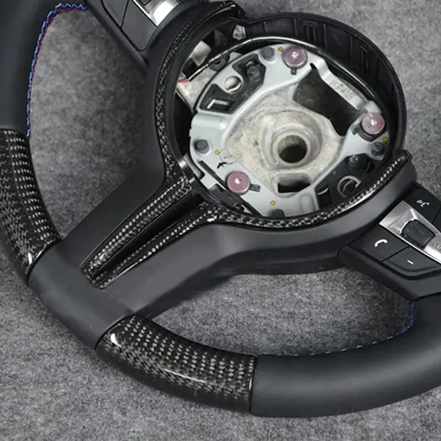 Lenkradspange Carbon | passend für BMW M2/M3/M4 (F87/F80/F82/F83) N55/S55 | Aulitzky Tuning