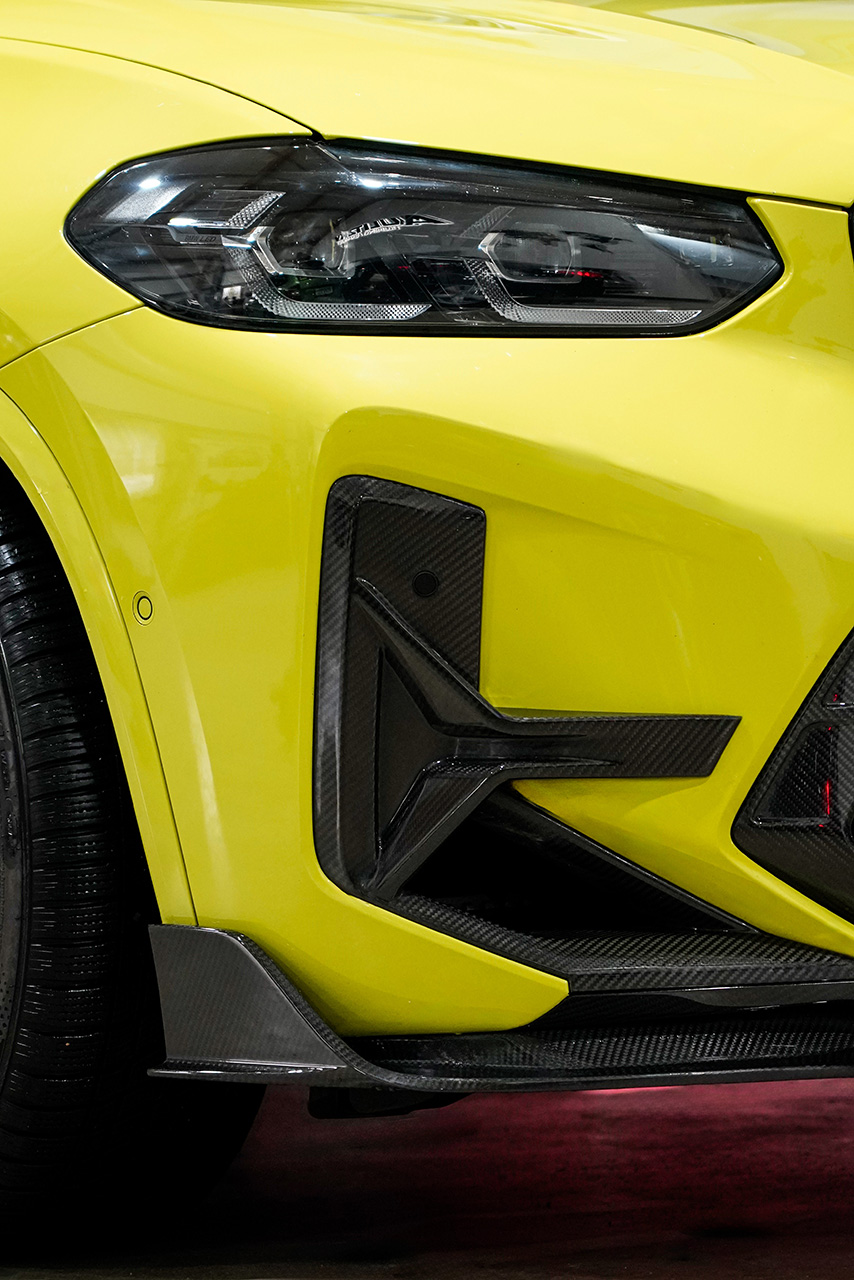 Canards SOOQOO Carbon | fits BMW X3M/X4M incl. Competition (F97/F98) LCI S58 | Aulitzky Tuning