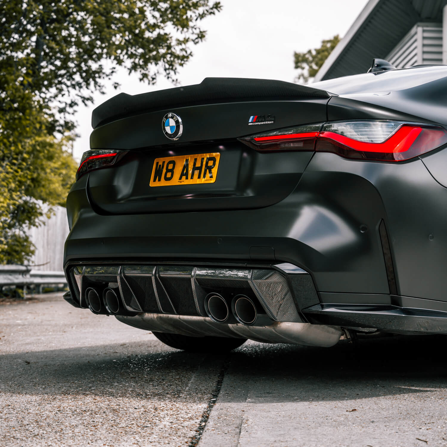 Rear spoiler Ducktail Style Carbon | fits BMW M4 incl. Competition (G82) | Aulitzky Tuning