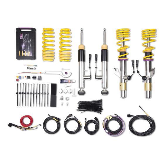 KW DDC ECU Gewindefahrwerk inox | passend für BMW 3er/4er RWD (F30/F32) | 39020017