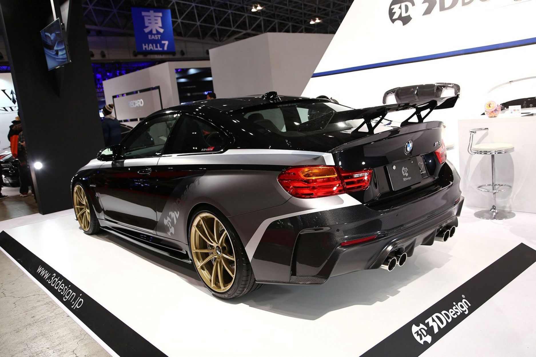 3DDesign | Carbon Heckschürze | BMW M4 inkl. Competition/CS/GTS (F82/F83) S55