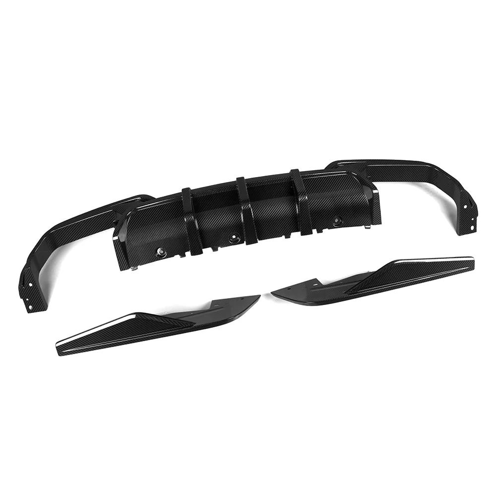 Heckdiffusor SOOQOO Carbon | passend für BMW M8 inkl. Competition Gran Coupé (F93) S63 | Aulitzky Tuning