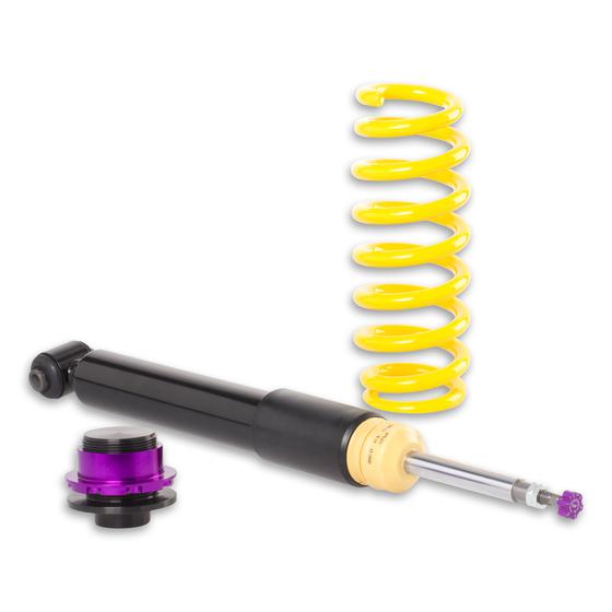 KW V2 Gewindefahrwerk inox | passend für BMW 1er/2er/3er/4er RWD (F20/F21/F22/F23/F30/F32) | 1522000F | 1522000G