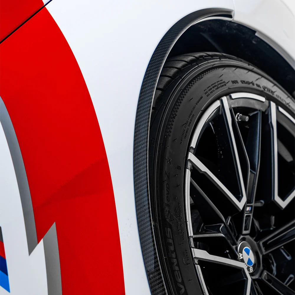 Mudguard extension SOOQOO Carbon | fits BMW M5 (G90/G99) S68 | Aulitzky Tuning