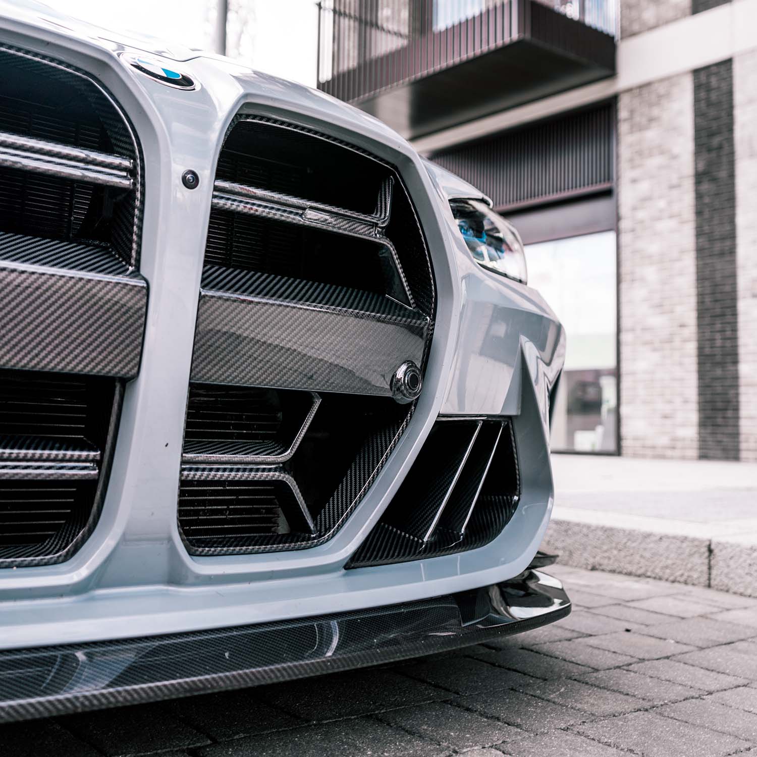 Front grille carbon | fits BMW M3/M4 incl. Competition (G80/G81/G82/G83) | Aulitzky Tuning