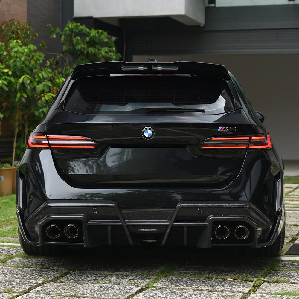 Heckspoiler Dachkante SOOQOO Carbon | passend für BMW M5 (G99) S68 | Aulitzky Tuning
