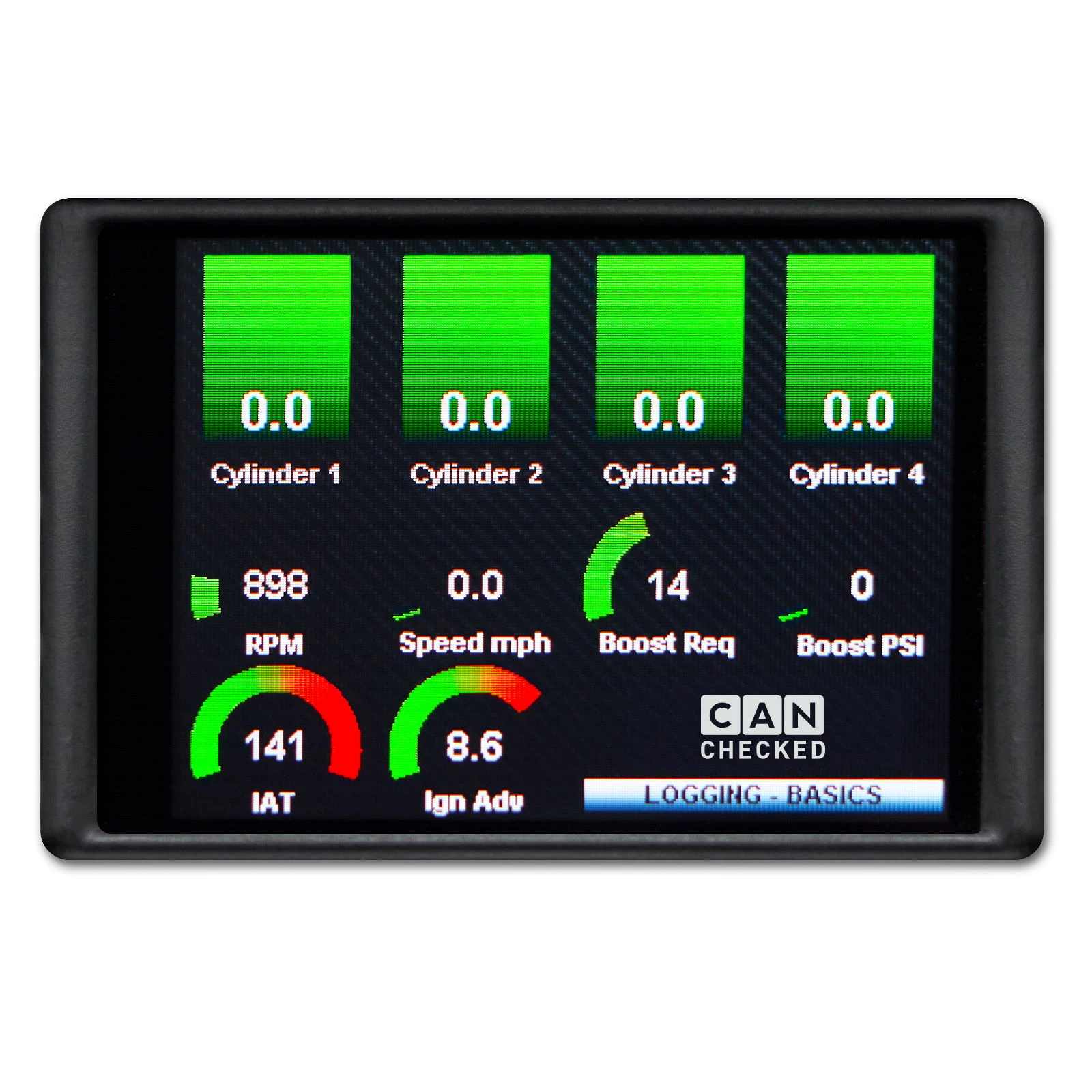 CANchecked | 2.8" Datendisplay MFD28 Gen.2 | BMW 3er inkl. M (E30) M20 S14