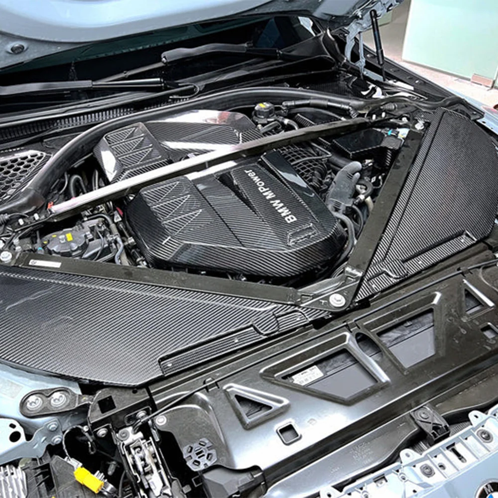 Ansaugung Cover Motorraum Carbon | passend für BMW M2/M3/M4 inkl. Competition (G80/G81/G82/G83/G87) | Aulitzky Tuning