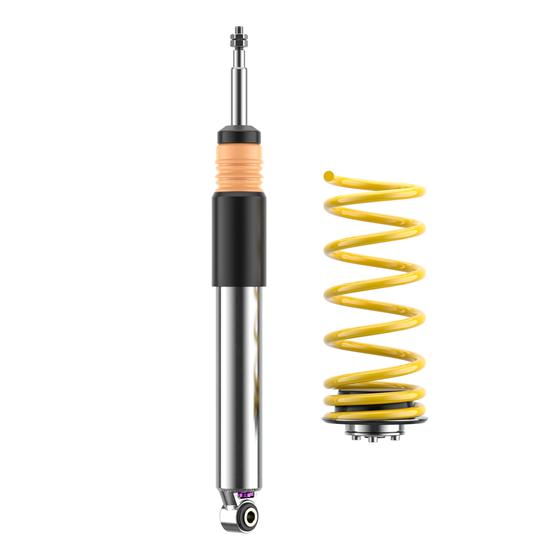 KW V3 Gewindefahrwerk inox | passend für Ford Focus Mk2 (DA) 2.5 RS RS500 | 35230054