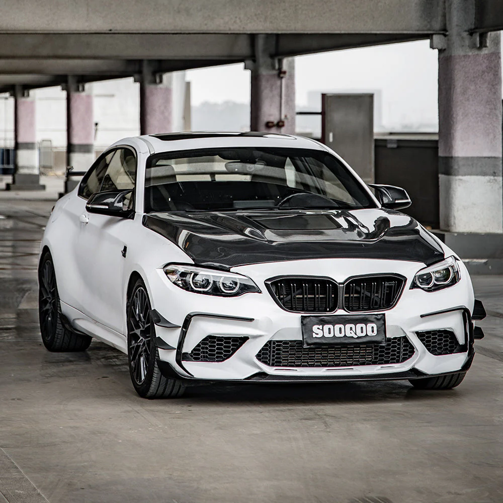 Canards SOOQOO Carbon | passend für BMW M2 inkl. Competition/CS (F22/F87) | Aulitzky Tuning