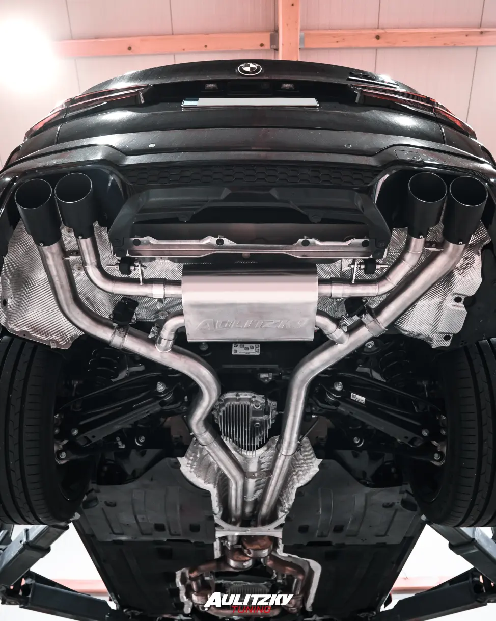 Aulitzky Exhaust | ECE Abgasanlage ab OPF mit Klappensteuerung | BMW X3M/X4M inkl. Competition (F97/F98) S58