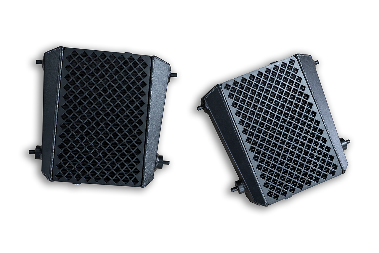 Aulitzky Tuning | Wasserkühler Set seitlich | passend für BMW M2/M3/M4 inkl. Competition/CS/CSL (G80/G81/G82/G83/G87) S58