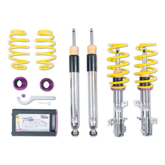 KW | V3 Gewindefahrwerk inox | Ford Fiesta Mk8 (JHH) 1.5 ST EcoBoost | 35230083