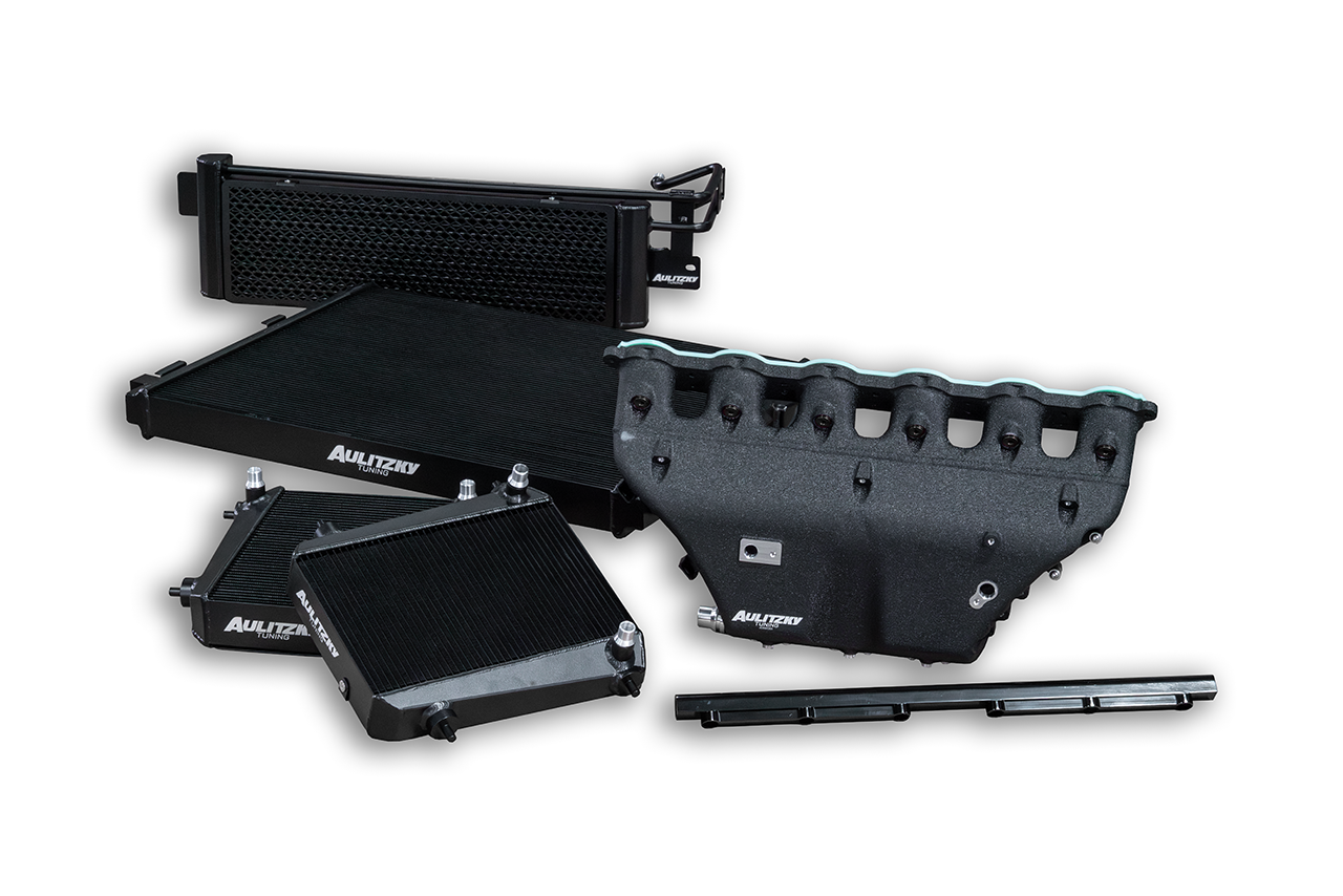 Aulitzky Tuning | Ansaug- und Kühlerpaket | passend für BMW M2/M3/M4 inkl. Competition/CS/CSL (G80/G81/G82/G83/G87) S58