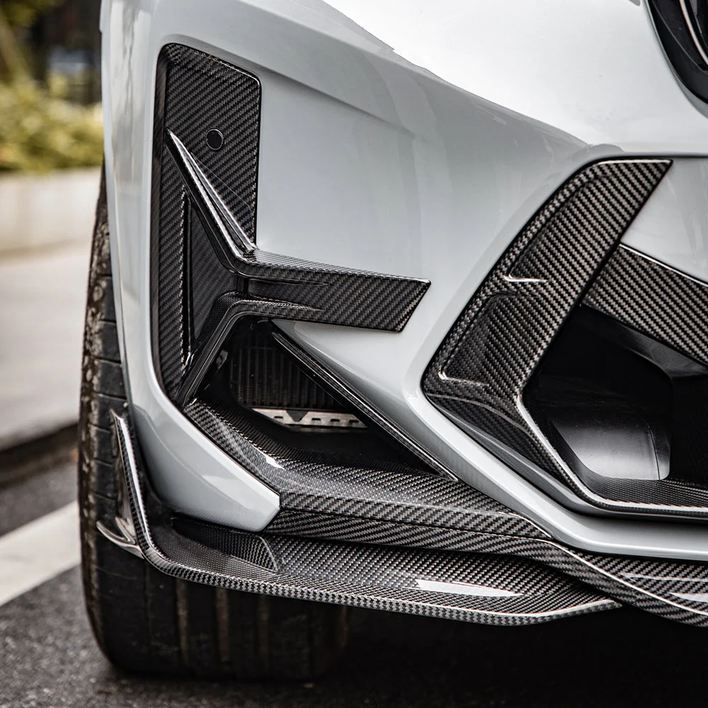 Canards SOOQOO Carbon | fits BMW X3M/X4M incl. Competition (F97/F98) LCI S58 | Aulitzky Tuning