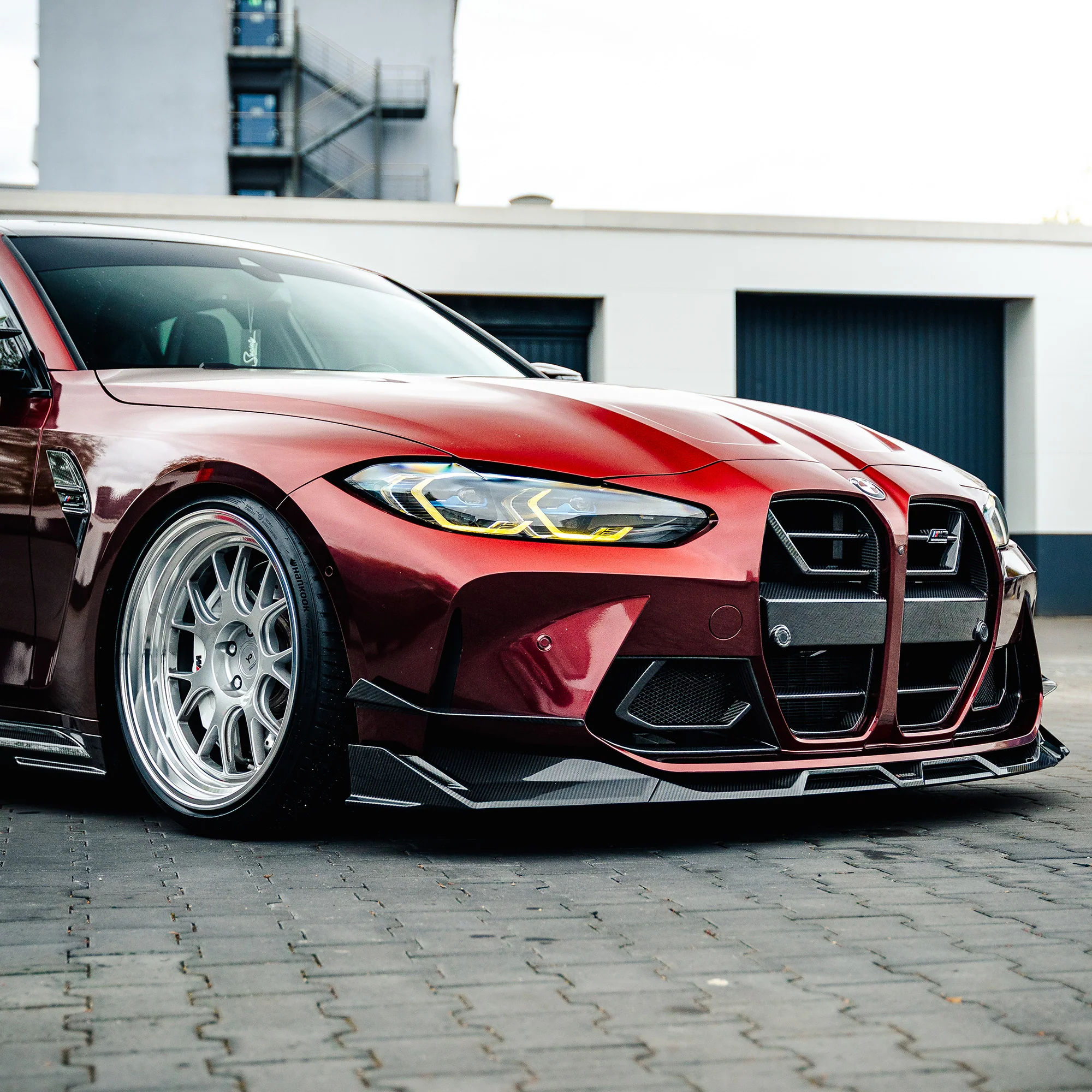 Fronteinlässe SOOQOO Carbon | passend für BMW M3/M4 inkl. Competition (G80/G81/G82/G83) | Aulitzky Tuning