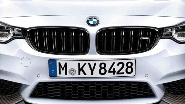 BMW M Performance | Frontziergitter schwarz hochglänzend Set | BMW M4 (F82/F83) | 51712352811 | 51712352812