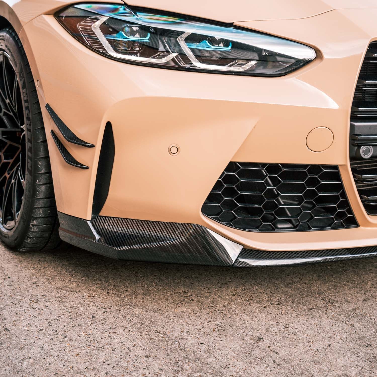 Frontspoiler Performance Carbon | passend für BMW M3/M4 inkl. Competition (G80/G81/G82/G83) | Aulitzky Tuning