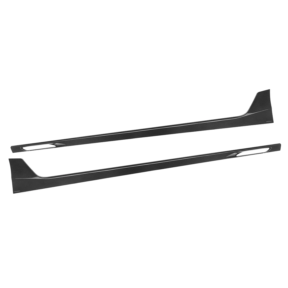 Side skirts with flaps SOOQOO Carbon | fits BMW M5 (G90/G99) S68 | Aulitzky Tuning