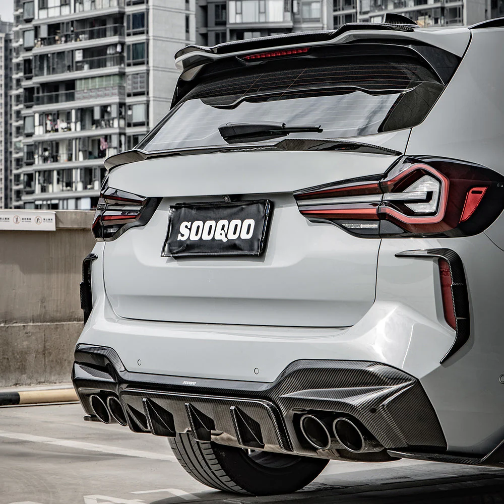 Canards SOOQOO Carbon | fits BMW X3M incl. Competition (F97) S58 | Aulitzky Tuning