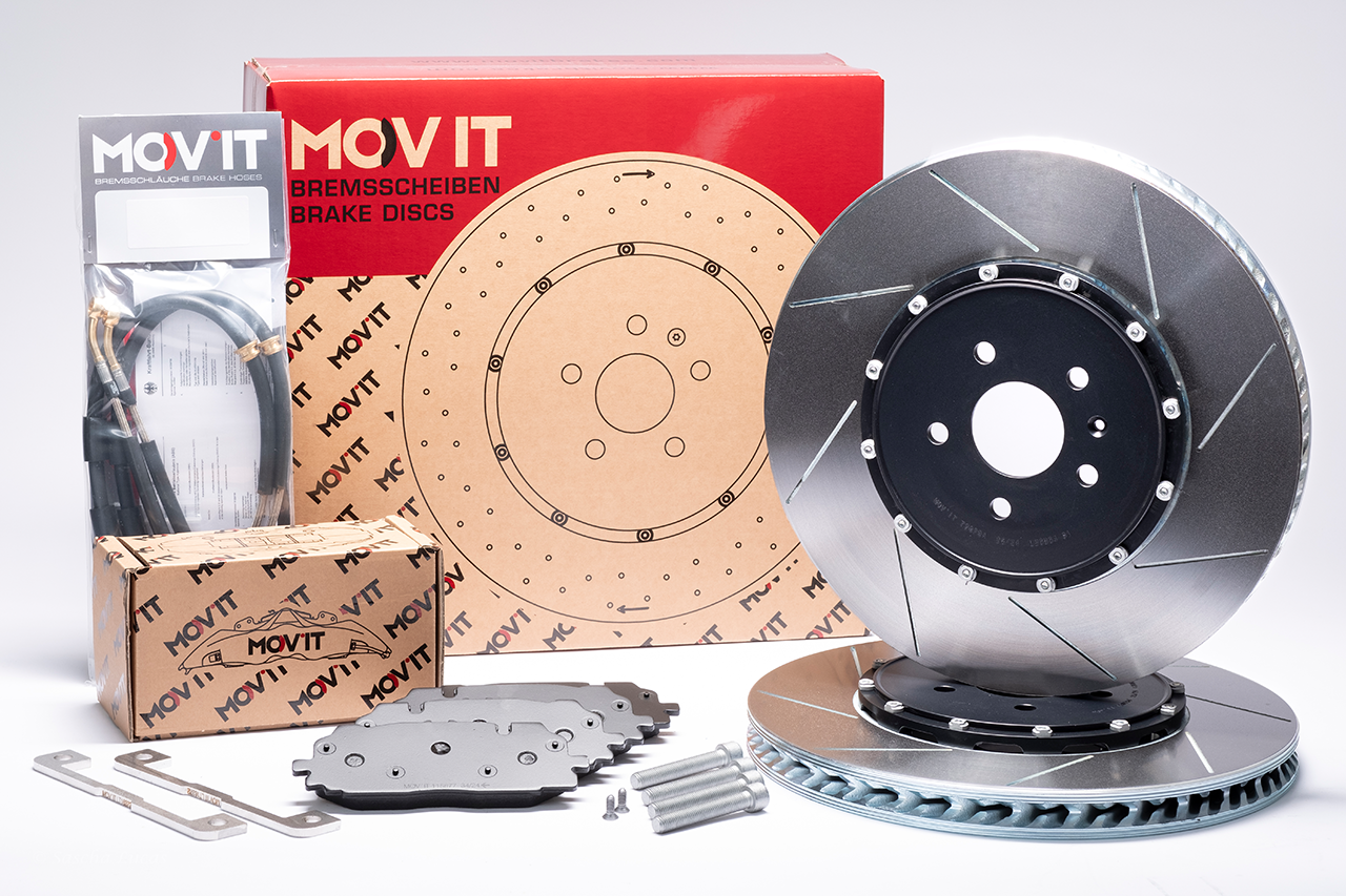 Bremsen Upgrade-Kit 382x36mm geschlitzt | passend für Audi RS3 8Y / RSQ3 F3 / Cupra Formentor VZ5 | Teilegutachten | MOVIT