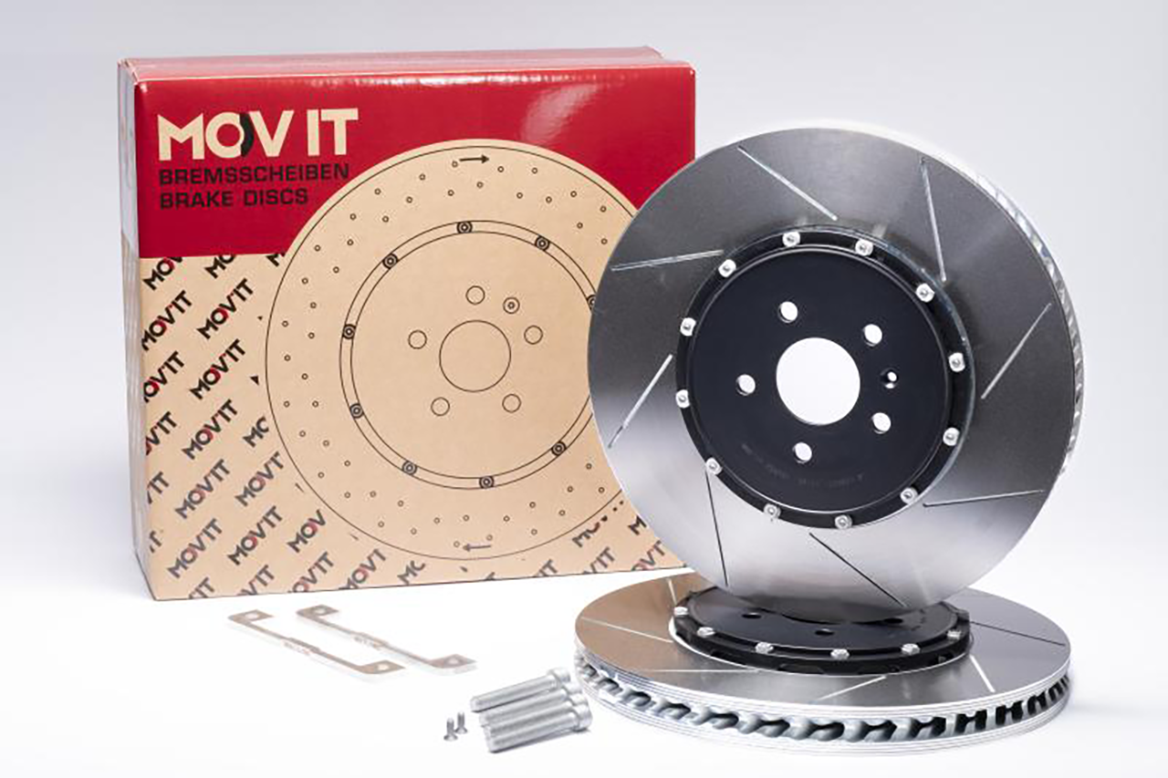 MOVIT | Bremsen Upgrade-Kit 382x36mm geschlitzt | Audi RS3 8Y / RSQ3 F3 / Cupra Formentor VZ5 | inkl. Teilegutachten