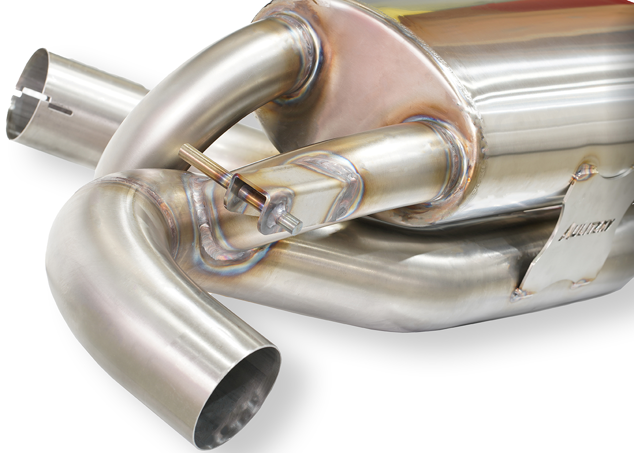 Aulitzky Exhaust | ECE Klappenabgasanlage 3" (76mm) ab OPF | Toyota Yaris 1.6 GR (P21) 261PS