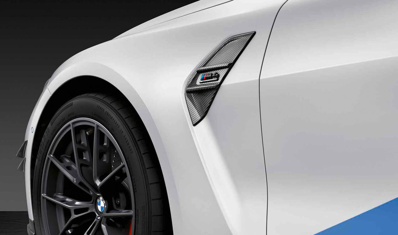 BMW M Performance | Zierleiste Lufteinlass Kotflügel Carbon Set | BMW M4 | G82 | 51 13 2 469 622 / 51 13 2 469 623