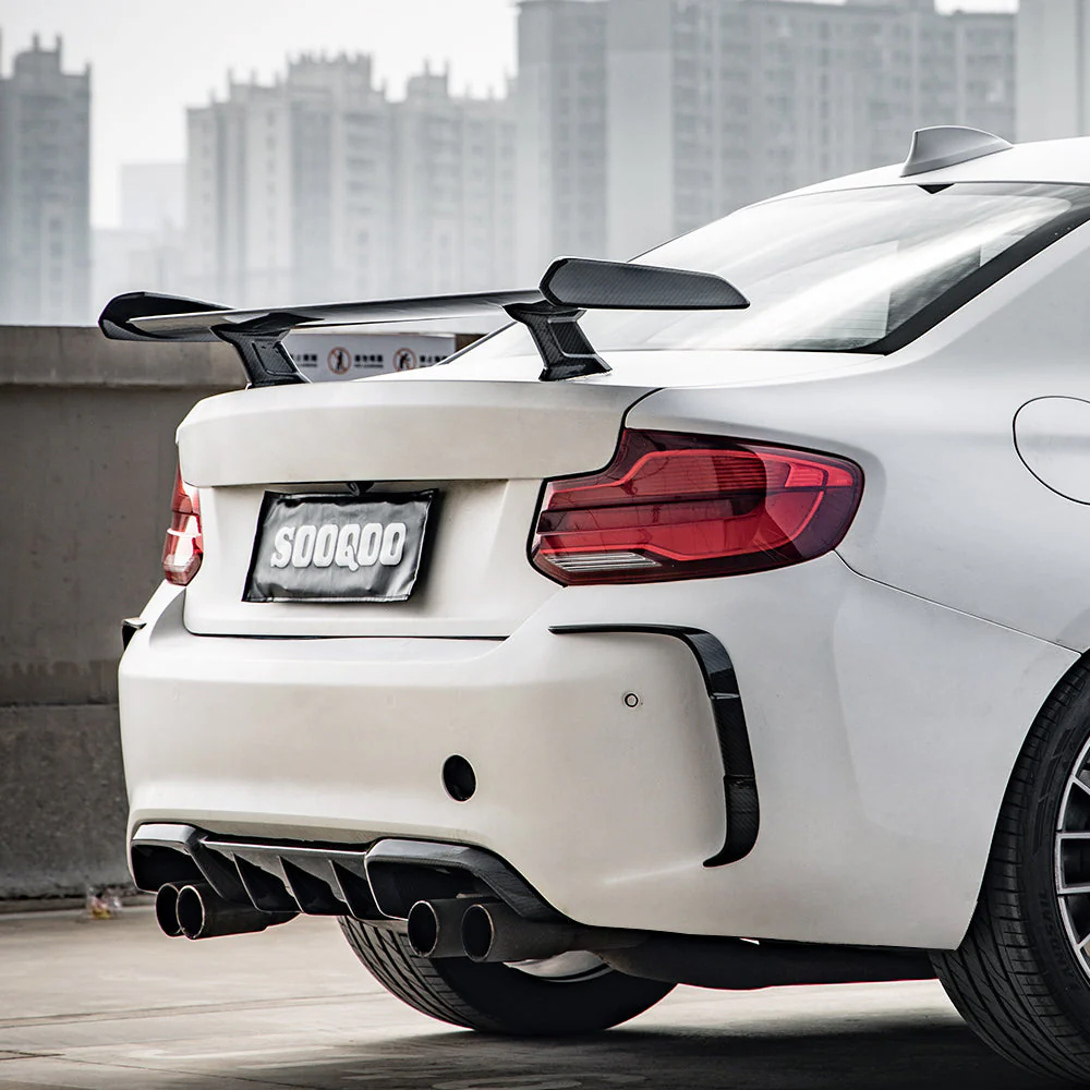 Lufteinlässe SOOQOO Carbon | passend für BMW M2 inkl. Competition/CS (F87) N55/S55 | Aulitzky Tuning