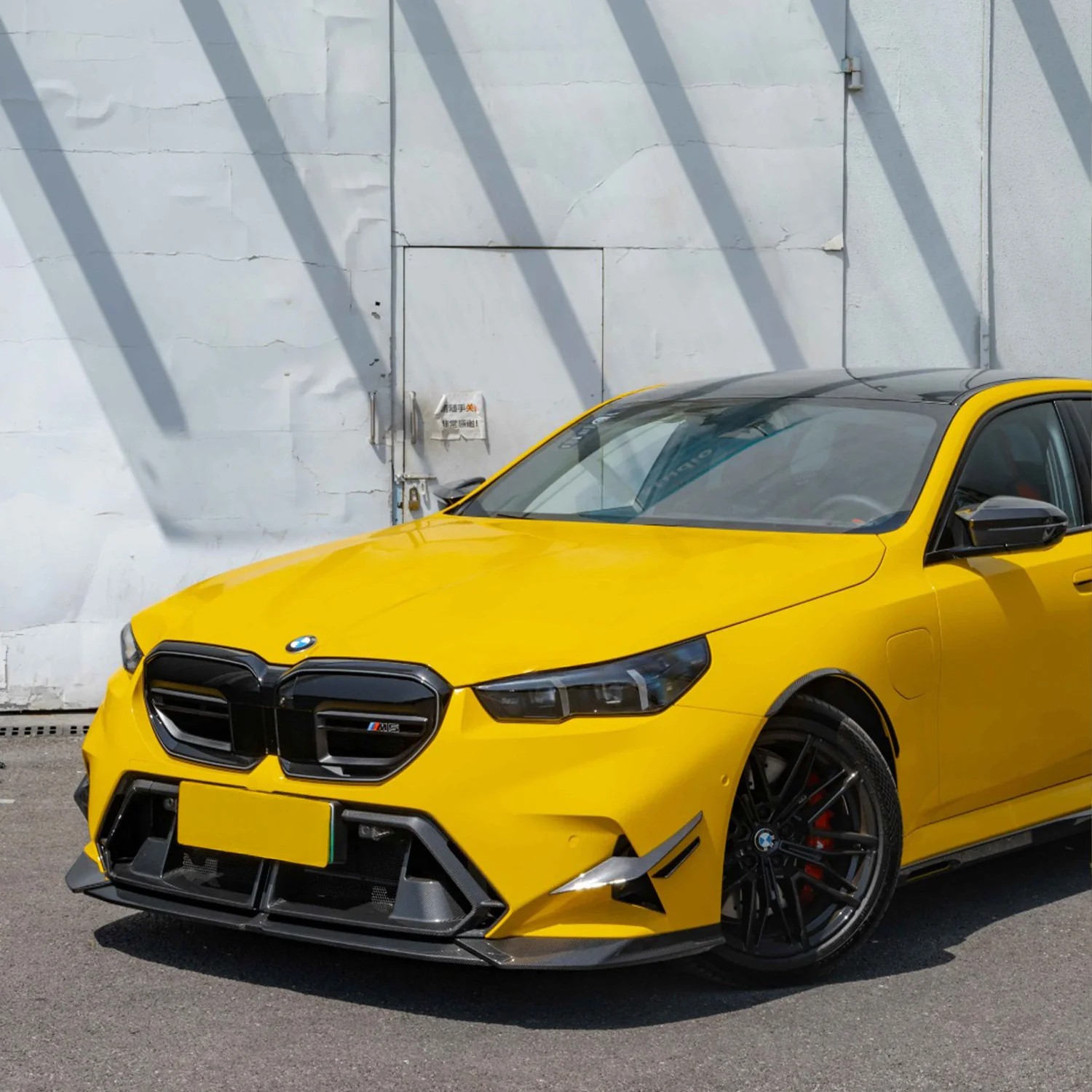 Front Canards SOOQOO Carbon | passend für BMW M5 (G90/G99) S68 | Aulitzky Tuning
