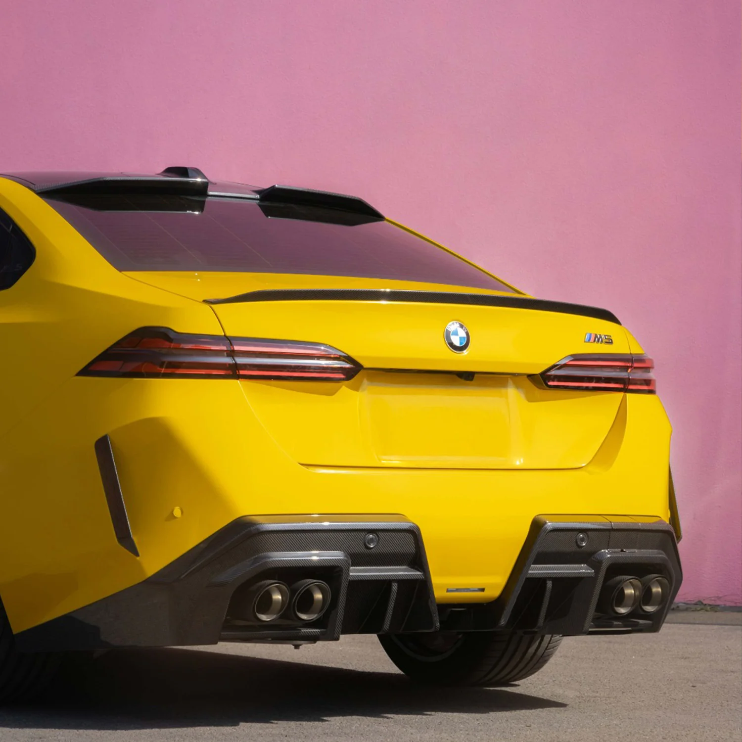 Rear diffuser SOOQOO Carbon | fits BMW M5 (G90/G99) S68 | Aulitzky Tuning