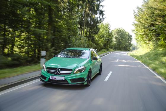 KW | V3 Gewindefahrwerk inox | Mercedes-Benz A45/ CLA45 AMG | W176/C117 | 35225067 | 35225095