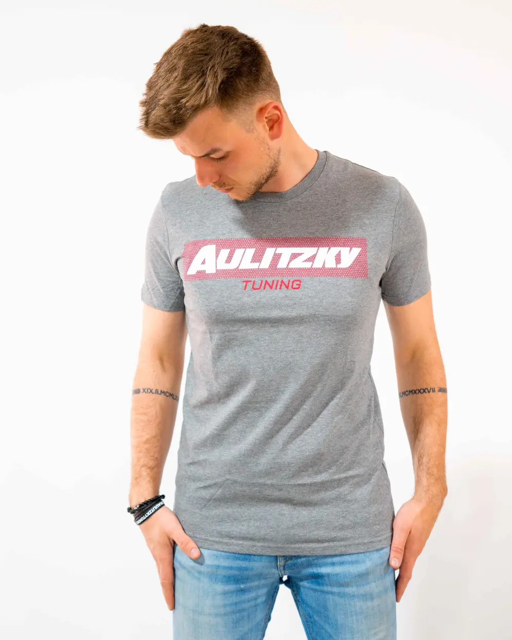 Aulitzky Tuning | Basic T-Shirt | hellgrau