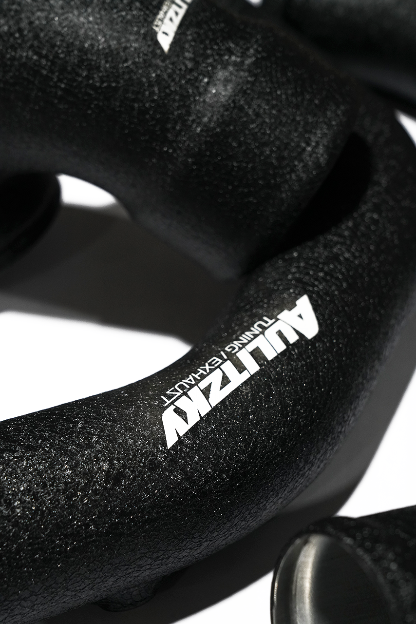 Aulitzky Tuning | Charge- &amp; Boostpipe Set Aluminium black | BMW M3/M4 incl. Competition/CS (F80/F82/F83) S55