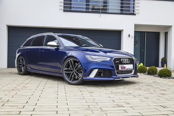 KW | Gewindefedern | Höhenverstellbarer Federnsatz | Audi RS6/RS7 quattro C7/4G | 2531000K