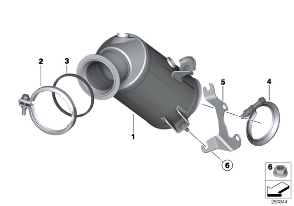 Aulitzky Exhaust | ECE Downpipe mit Sport-Kat | passend für BMW M2 (F87) N55