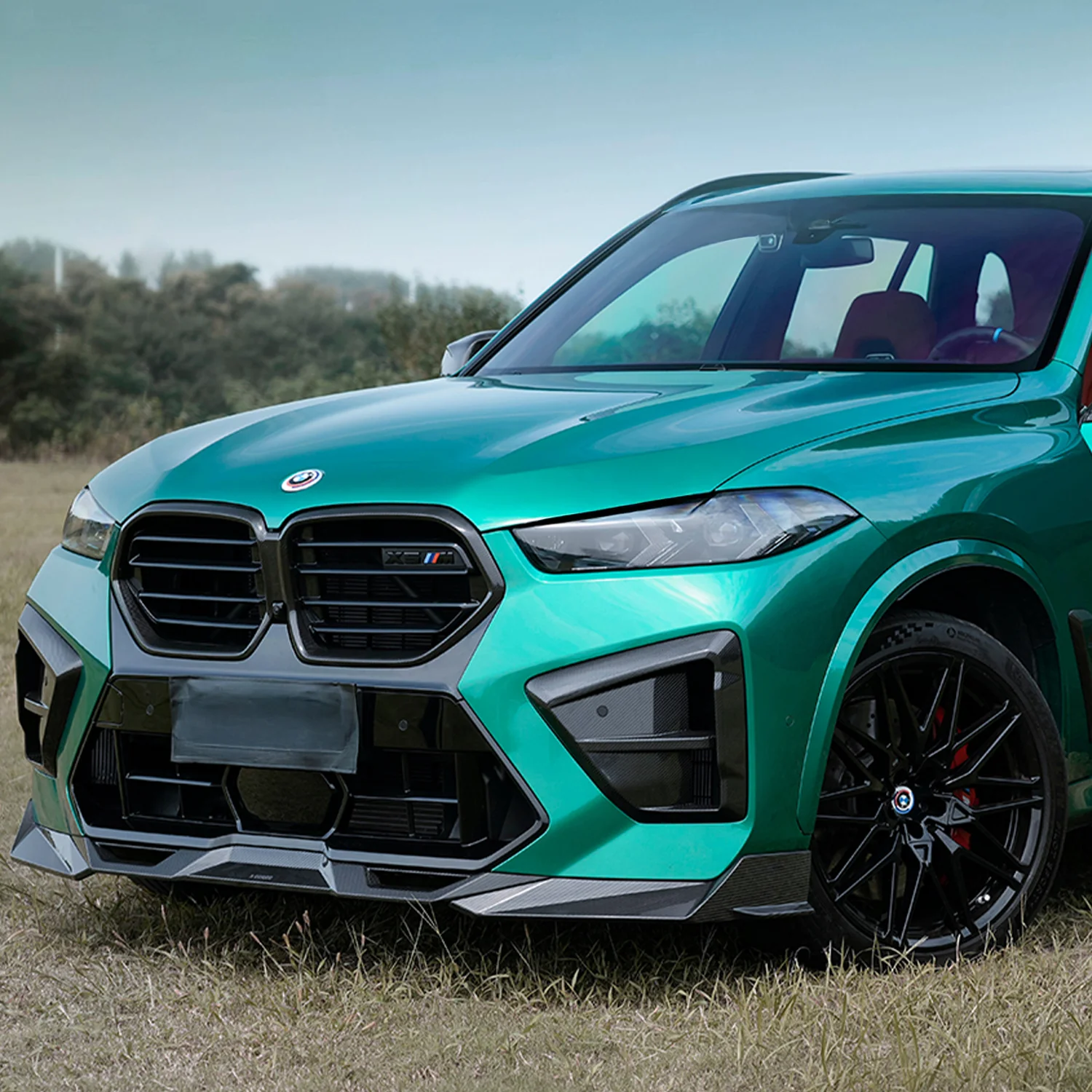 Air intakes SOOQOO Carbon | fits BMW X5M/X6M Competition LCI (F95/F96) S68 | Aulitzky Tuning