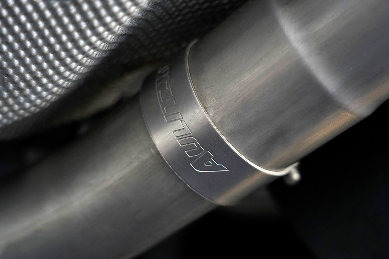 Aulitzky Exhaust | ECE Abgasanlage ab Kat/OPF mit Klappensteuerung | passend für BMW M8 inkl. Competition (F92) S63