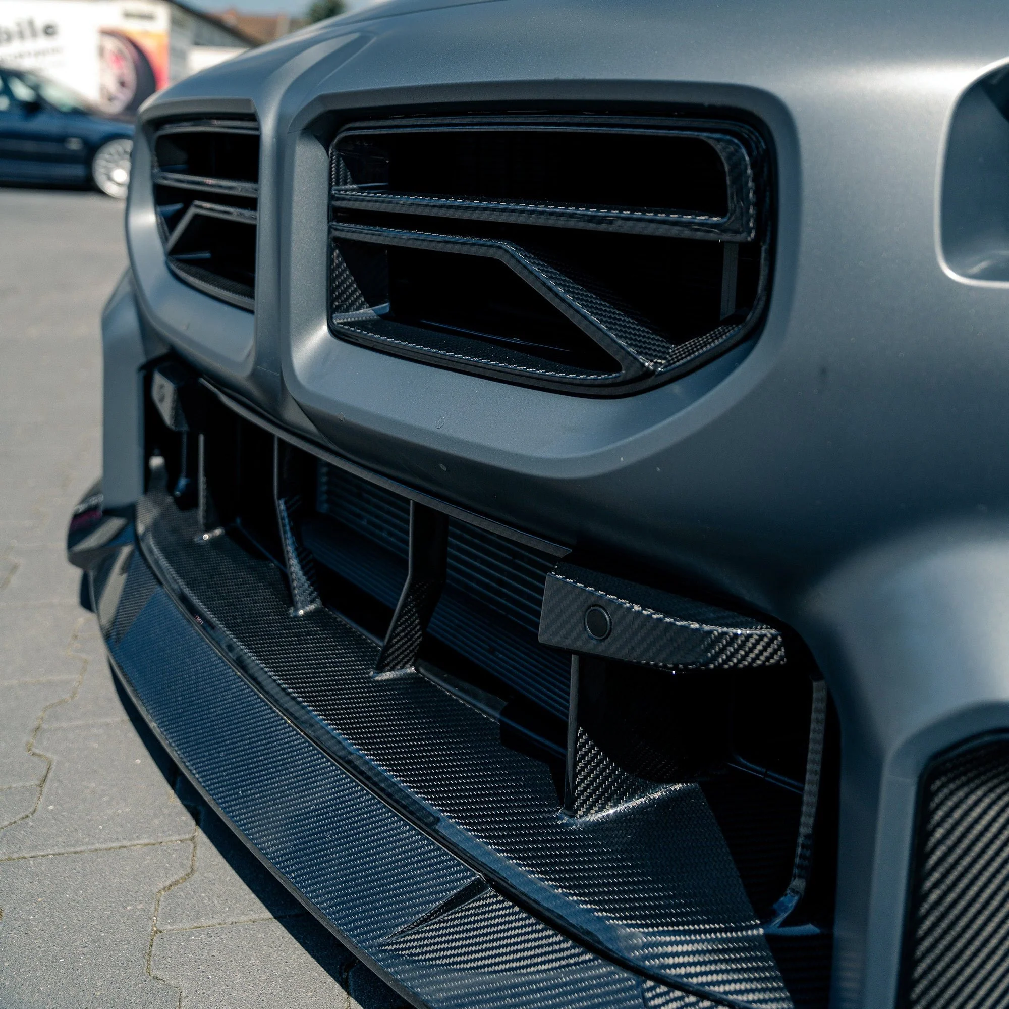 Frontstoßstangen Einsatz OEM Carbon | passend für BMW M2 (G87) S58 | Aulitzky Tuning