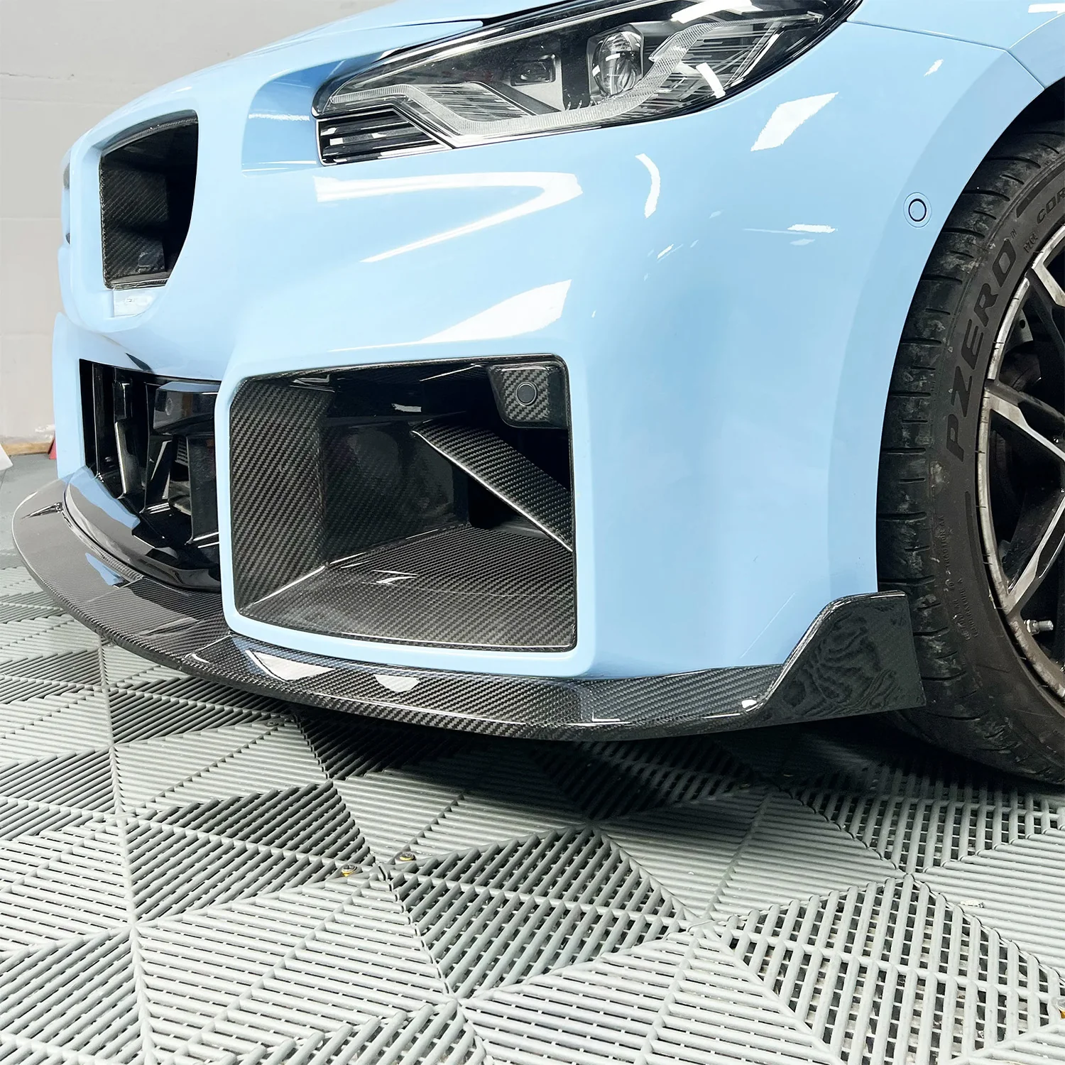 Frontspoiler V2 A-Style Carbon | passend für BMW M2 (G87) S58 | Aulitzky Tuning