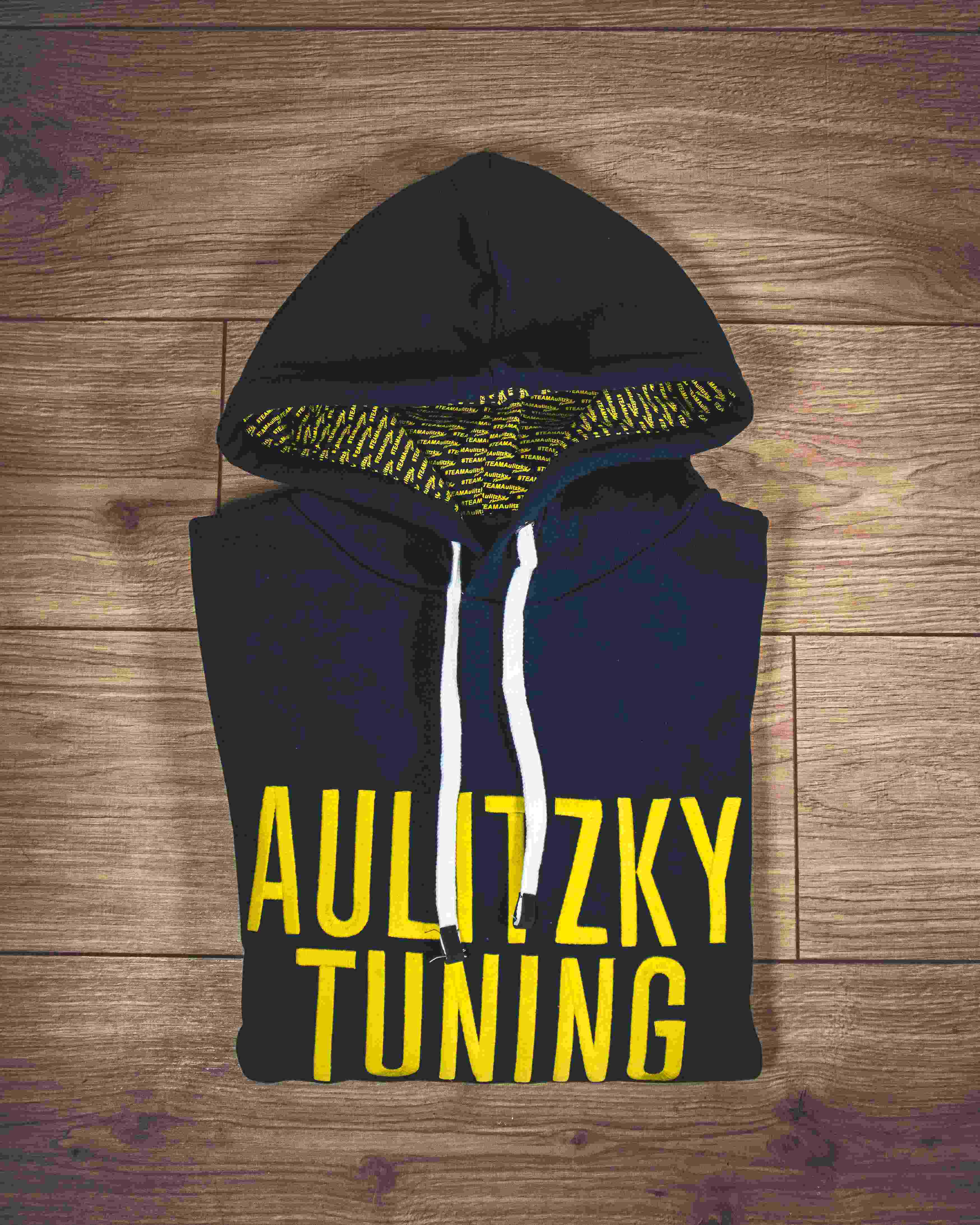Aulitzky Tuning Hoodie blau/gelb