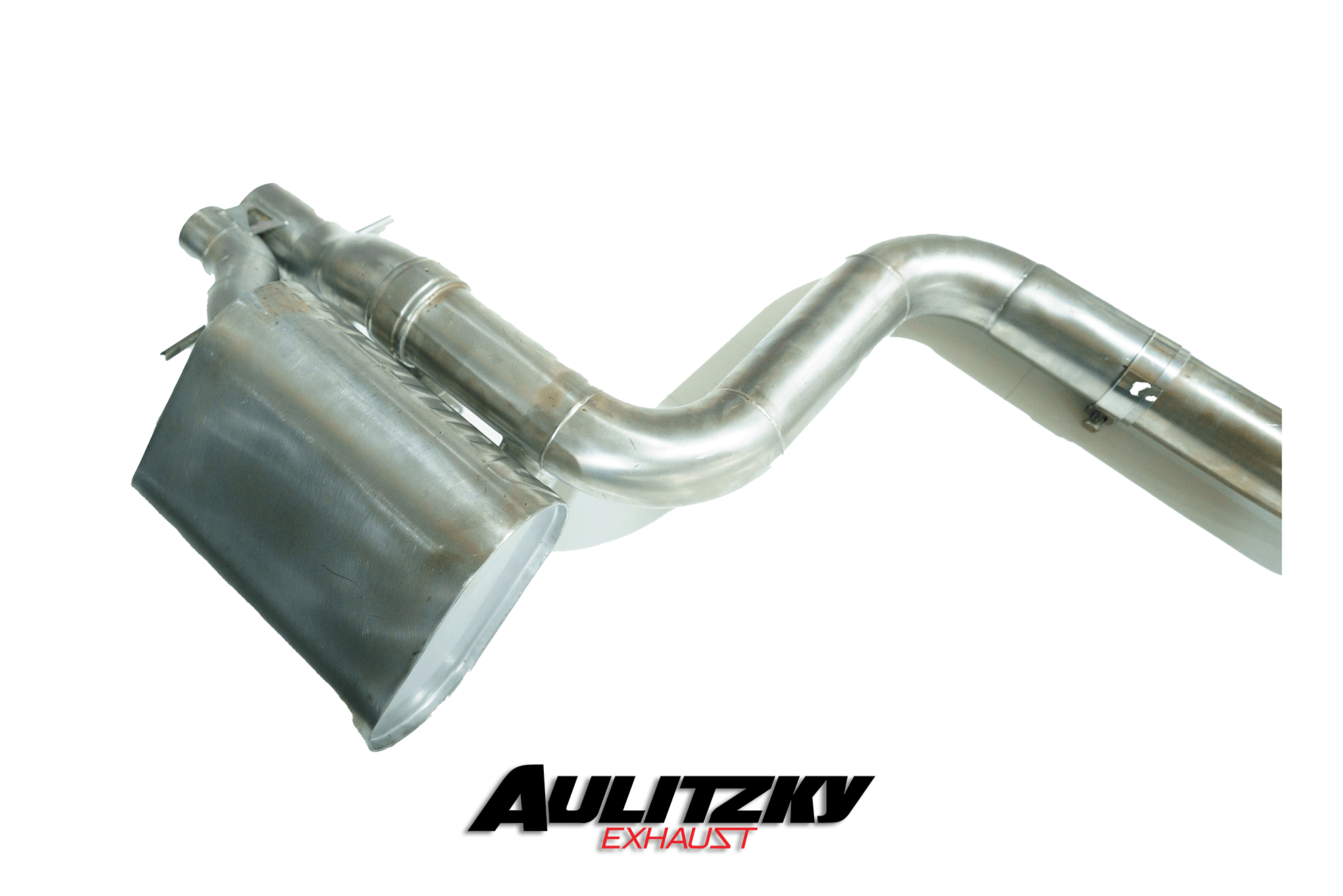 Aulitzky Exhaust | ECE Abgasanlage 3" (76mm) ab OPF mit Klappensteuerung | Mercedes-Benz C-Klasse C43 AMG (W205/S205/C205)