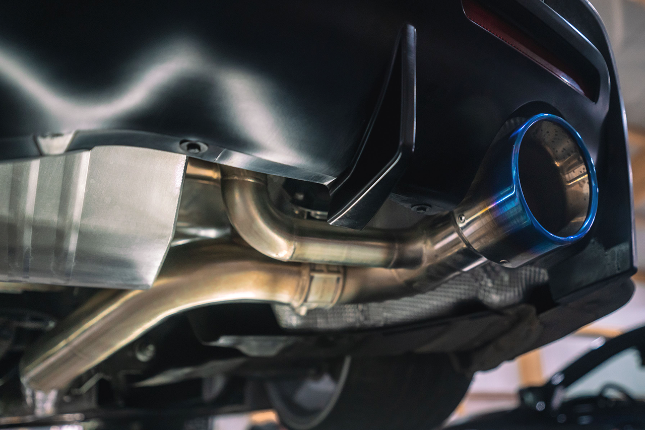 Aulitzky Exhaust | ECE Endschalldämpfer 3" (76mm) mit Klappensteuerung | Toyota Supra 3.0 GR Legend (DB/A90) 340PS B58