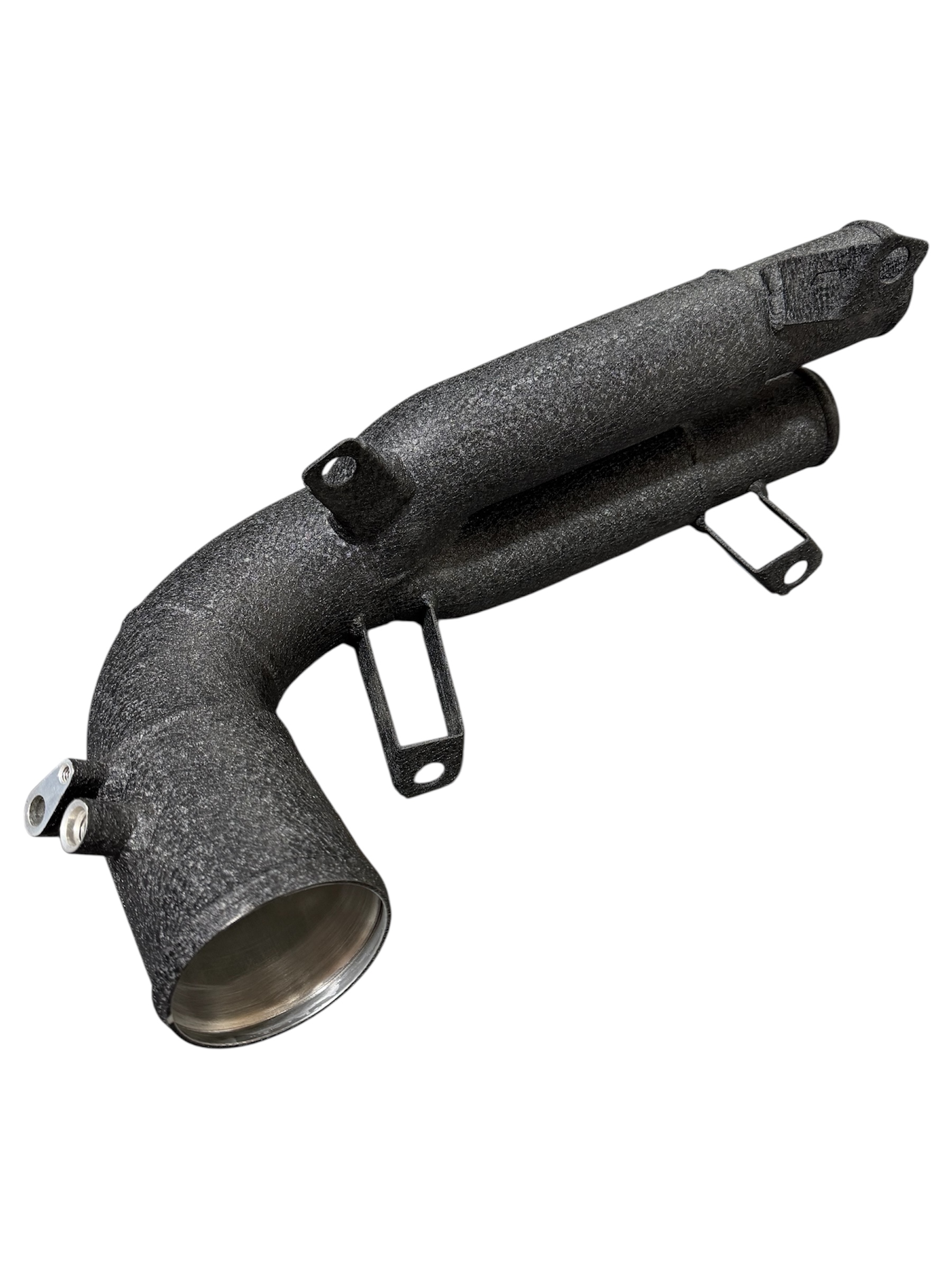 Charge Pipe Aluminium black | fits BMW M340i/M440i/M40i (G20/G28/G21/G22/G26/G29) B58 | Aulitzky Tuning