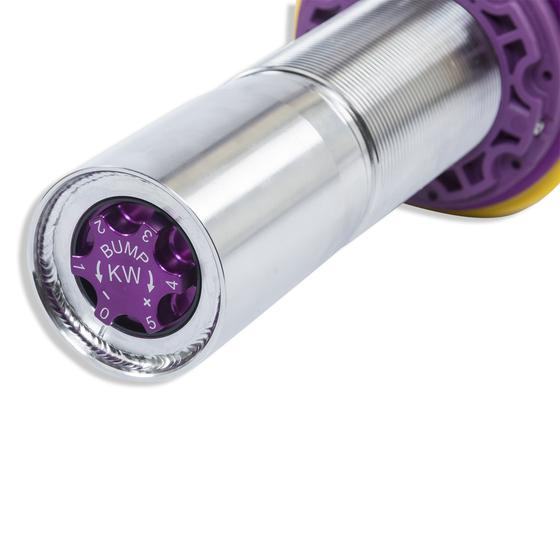 KW | V3 Gewindefahrwerk inox | Audi S4/S5 quattro B9 (8W5/F5A) VA:50mm | 352100BT | 352100BV