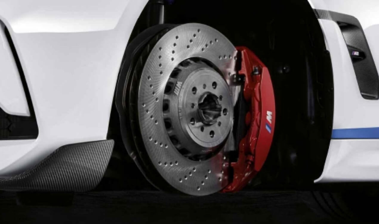 BMW M Performance | Retrofit Kit M Sport Brake 19" red | BMW M2/Competition/CS (F87) | 34112462268