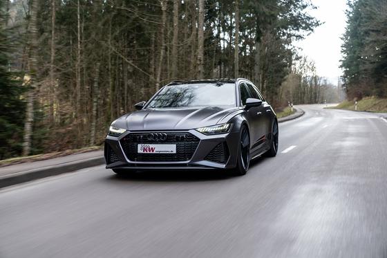 KW | V3 Gewindefahrwerk inox | Audi RS6 quattro C6/4F | 3521000L | 3521000S